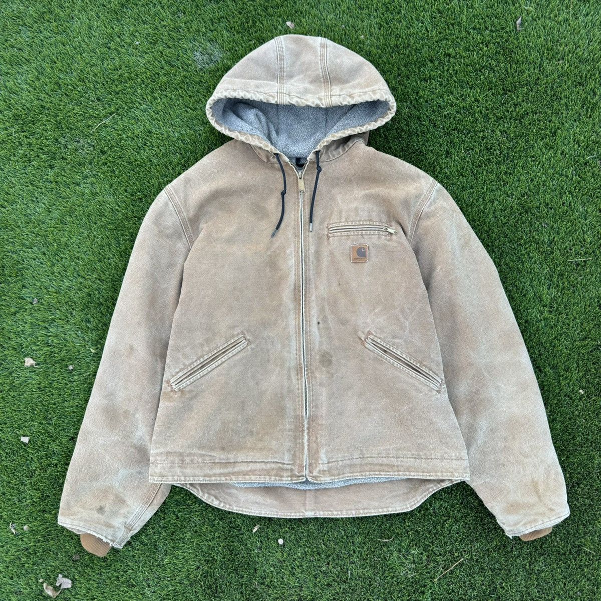image of 90’S Carhartt Work Jacket in Brown, Men's (Size Large)