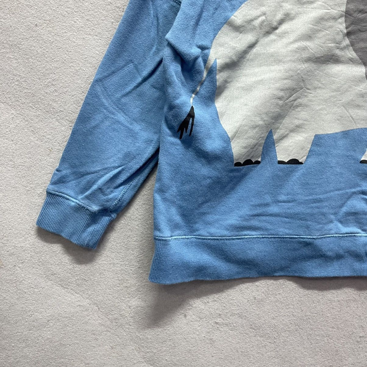 Ne-Net Ne-net Elephant Graphic Blue Sweatshirt Size M / US 6-8 / IT 42-44 - 5 Thumbnail