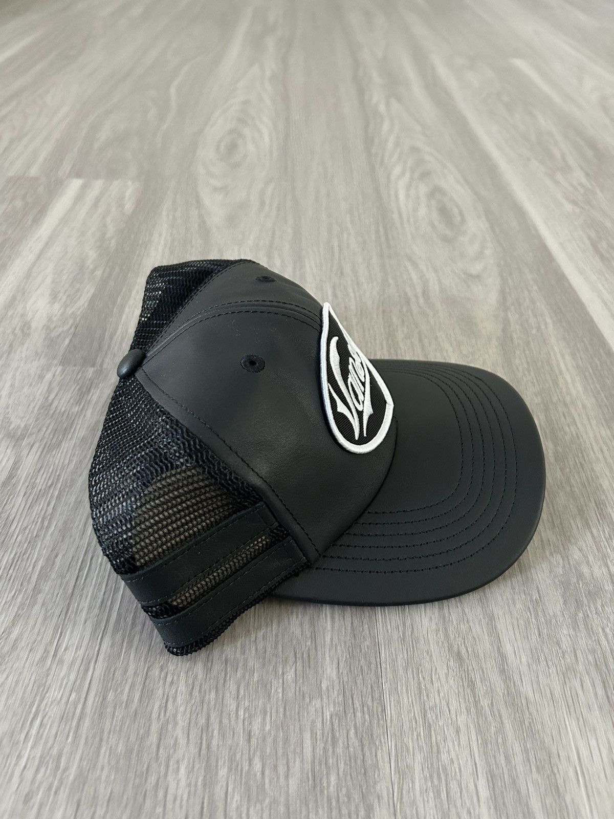 Supreme Vanson Leathers Mesh Back 6-Panel Black