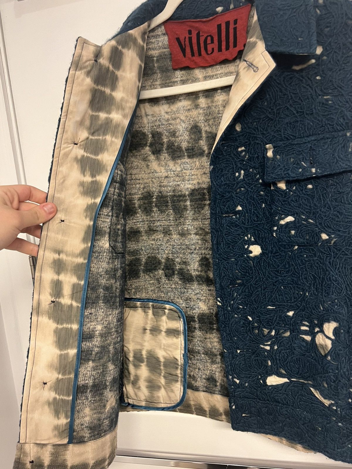 Other VITELLI yarn trucker jacket Size US M / EU 48-50 / 2 - 6 Thumbnail