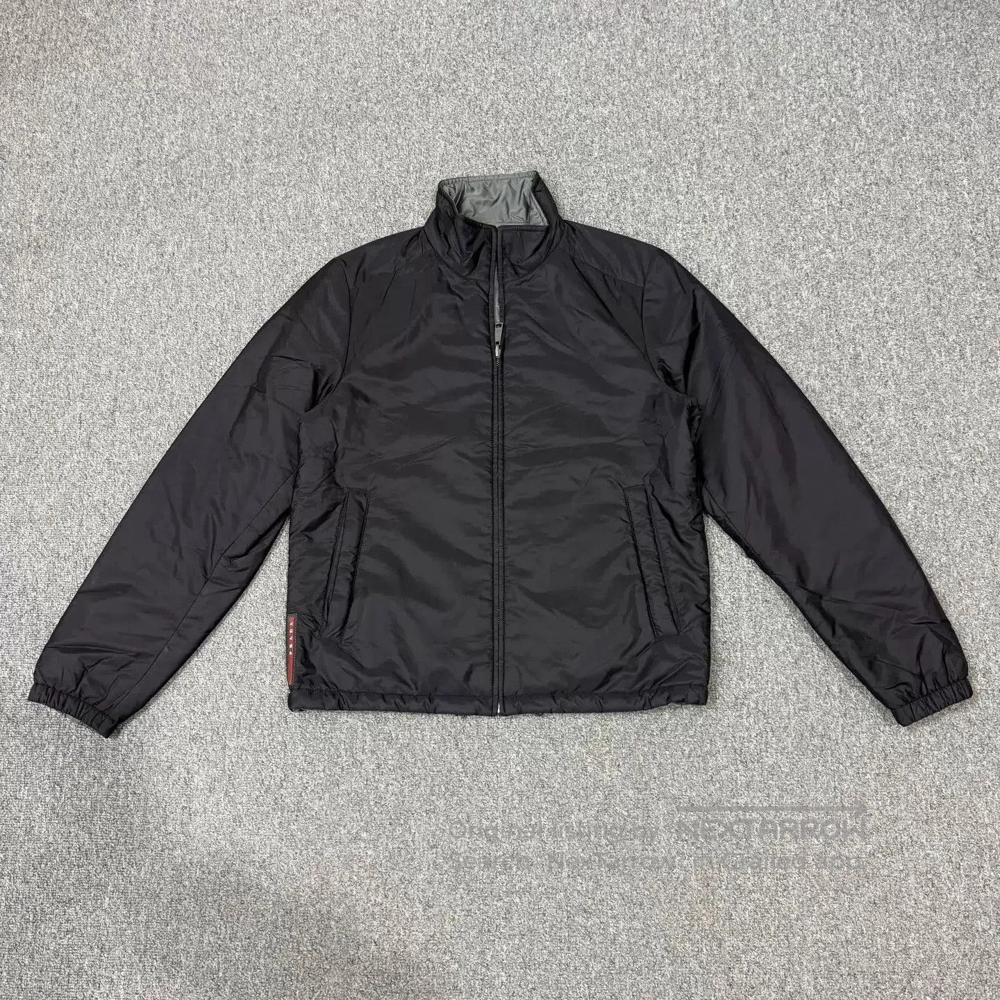 Prada Black Lightweight Zip-Up Jacket Size S. Size US S / EU 44-46 / 1 - 1 Thumbnail