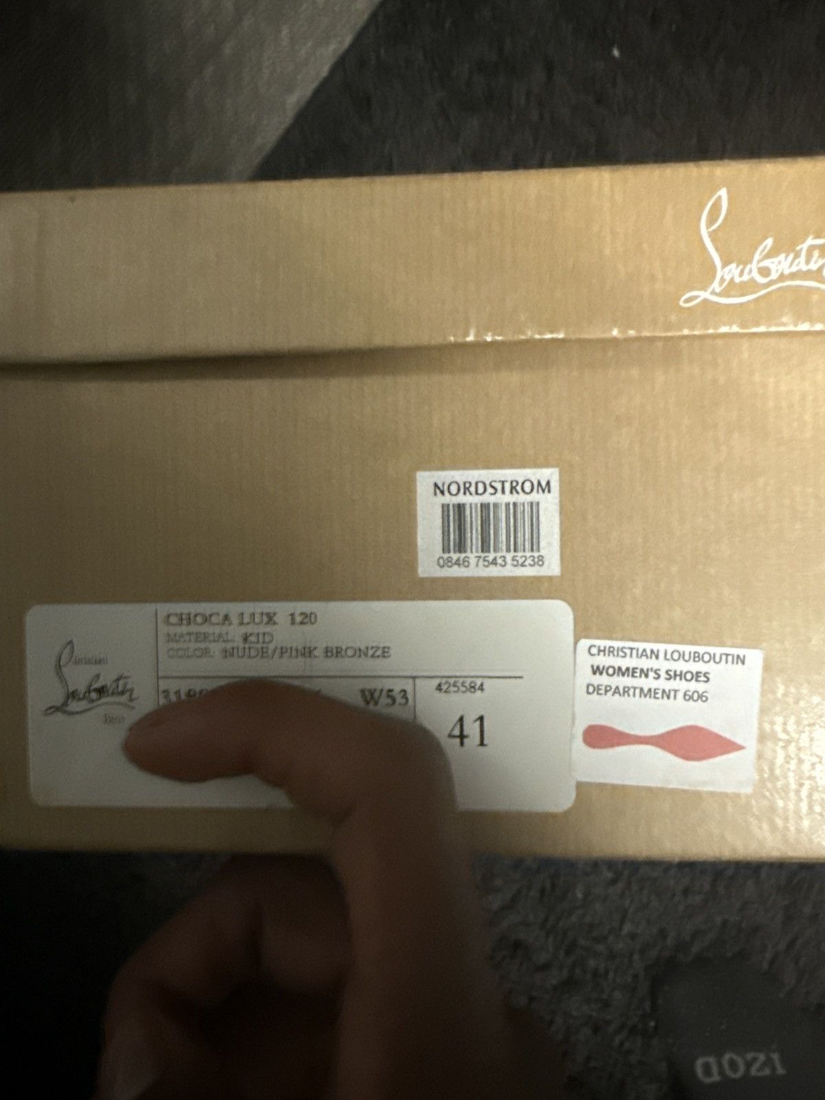 Christian Louboutin choca lux 120 Size US 7 / IT 37 - 6 Thumbnail