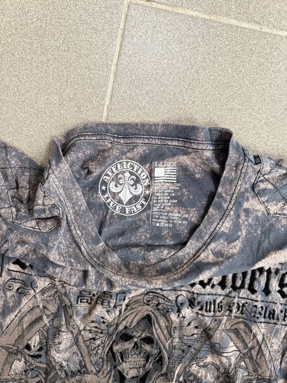 Affliction Y2K Affliction Shirt Randy Couture Size US XL / EU 56 / 4 - 4 Thumbnail