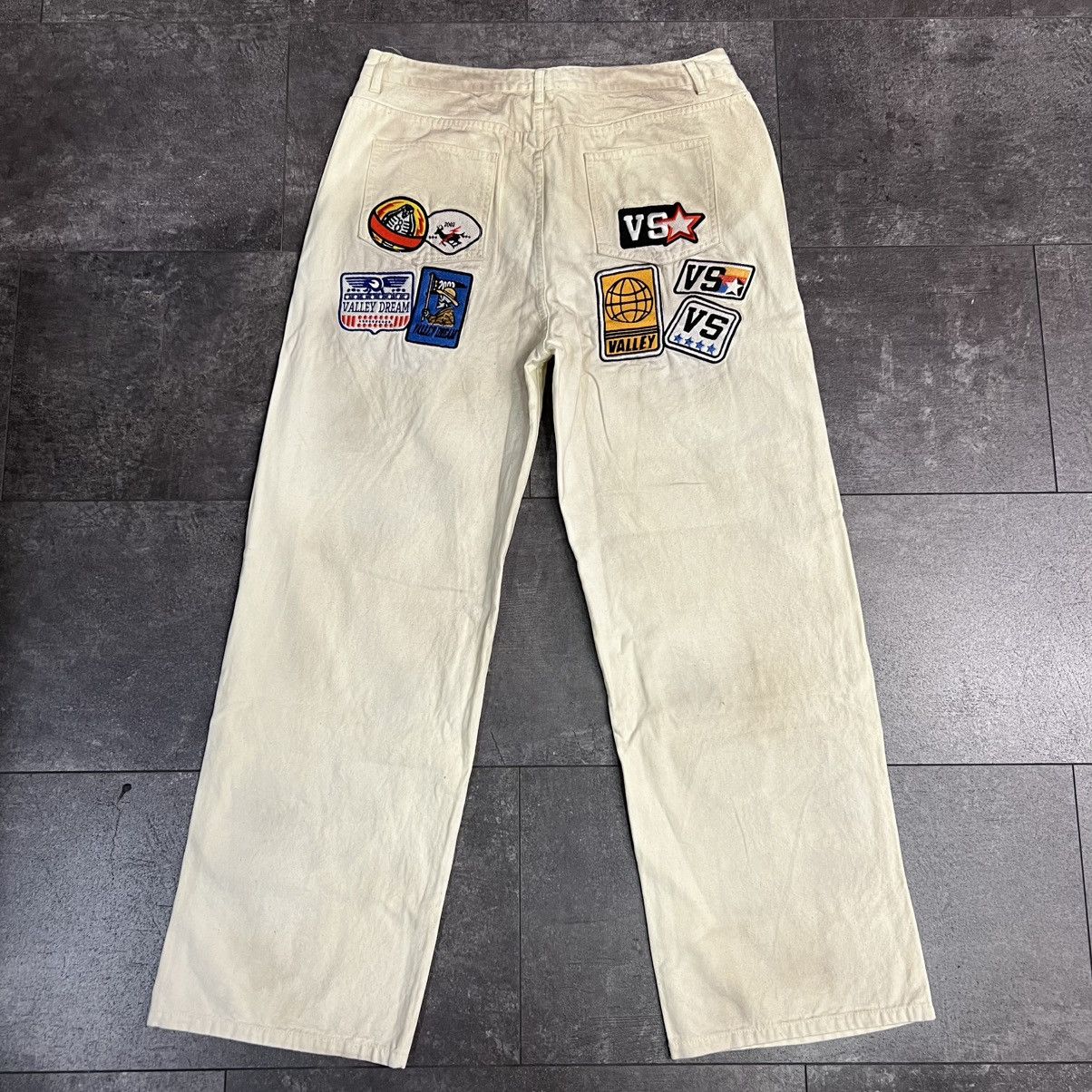 Vale Vale Forever Cream 1980s Painters Off White Size US 32 / EU 48 - 2 Thumbnail