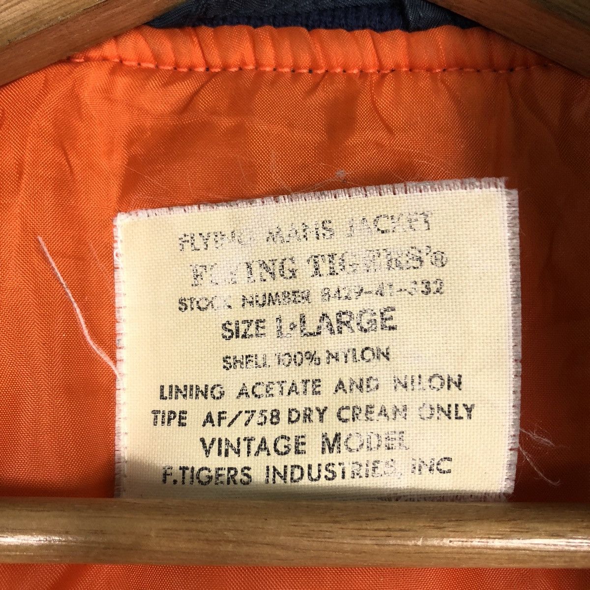 Japanese Brand 🔥RiotRiot Vintage Aviators Fly Bomber Jacket Military Tiger Size US L / EU 52-54 / 3 - 18 Thumbnail