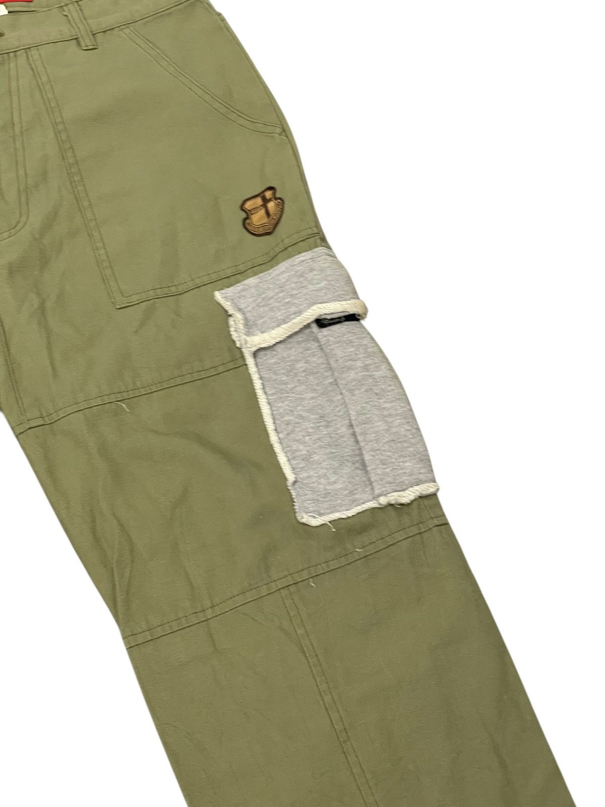 Japanese Brand Elem Cargo Pant Hybrid Sweat Pockets Style Regular 4🟦0 Size US 31 - 10 Thumbnail