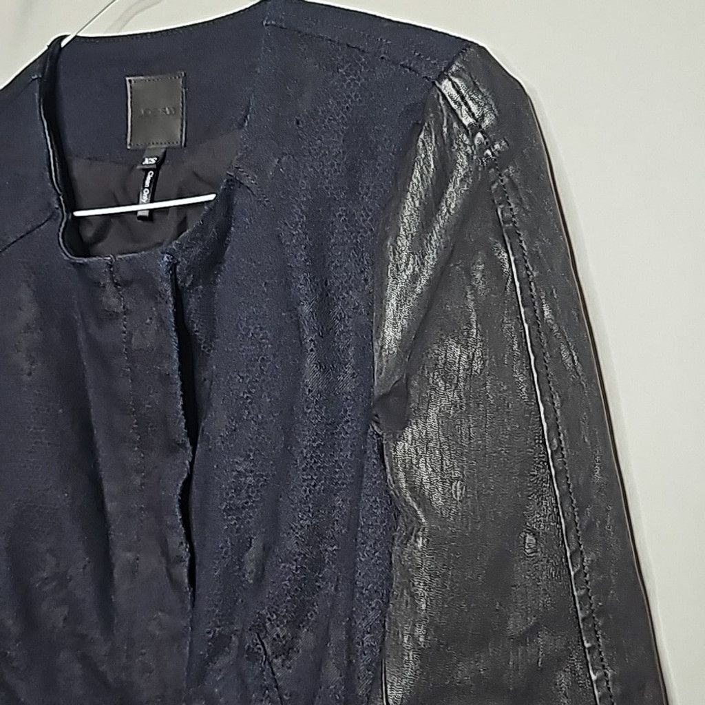 Joe's Joe's Jeans Tillie patent leather moto jacket sz Small Size S / US 4 / IT 40 - 5 Thumbnail
