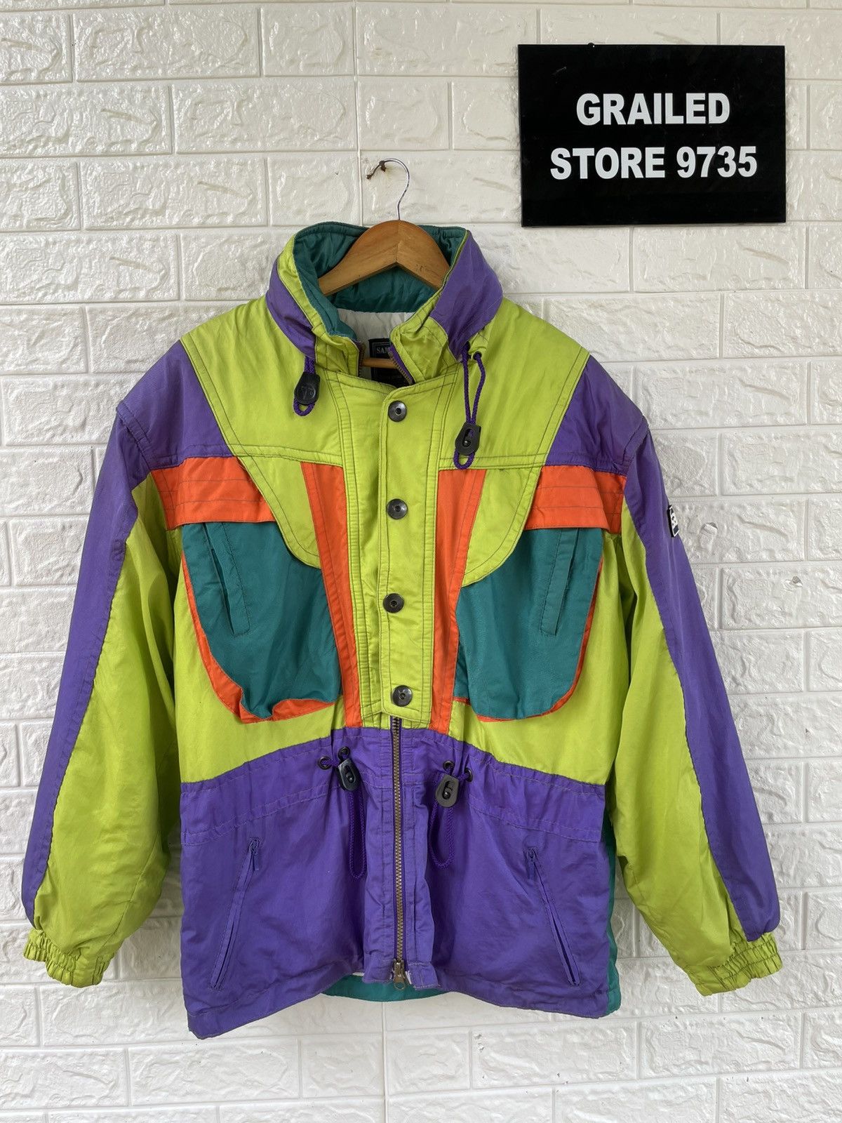 Japanese Brand × Vintage Vintage Ski Jacket Size US XL / EU 56 / 4 - 1 Thumbnail