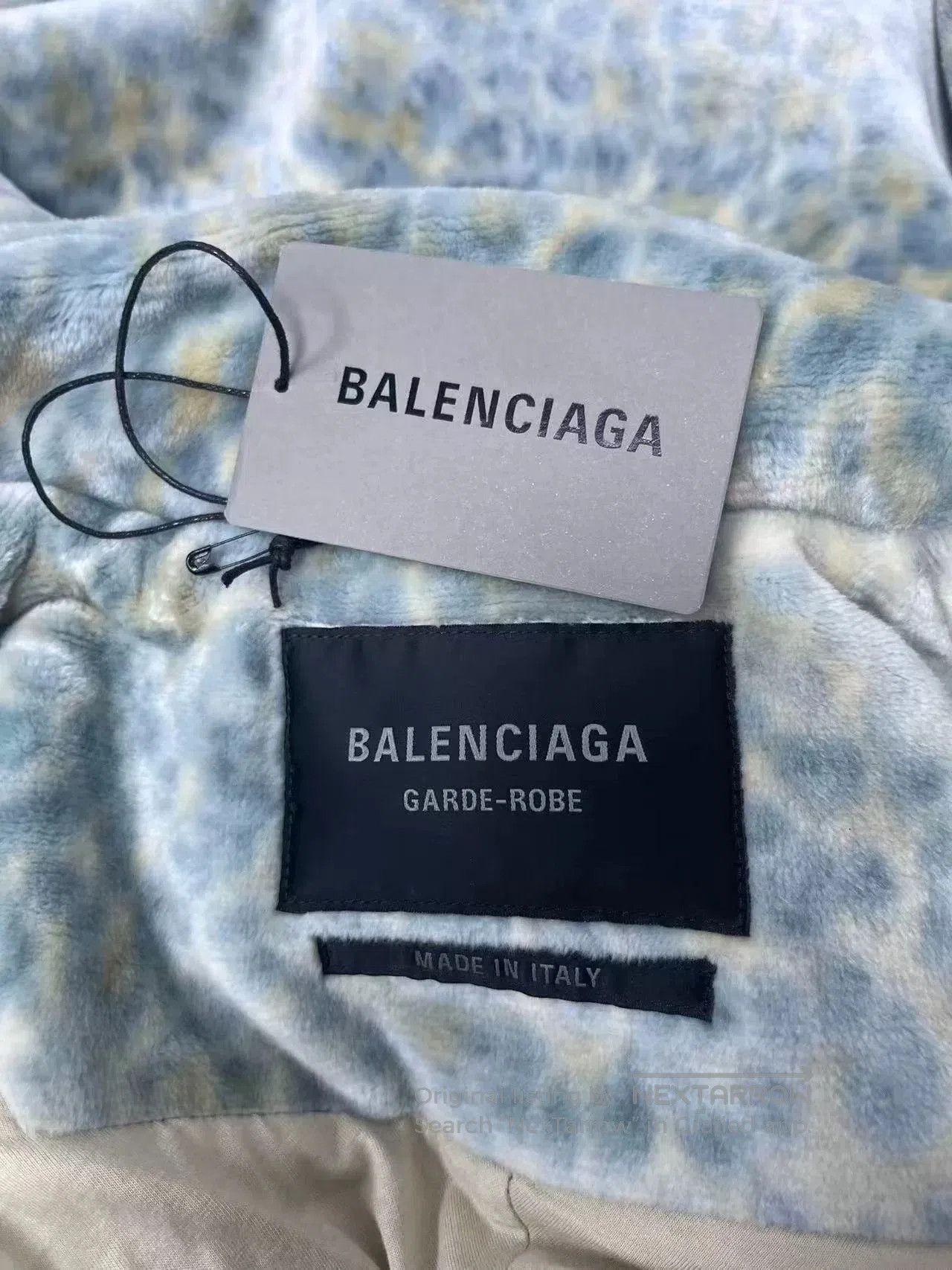 Balenciaga Balenciaga Leopard Print Velvet Jacket. Size S / US 4 / IT 40 - 4 Thumbnail