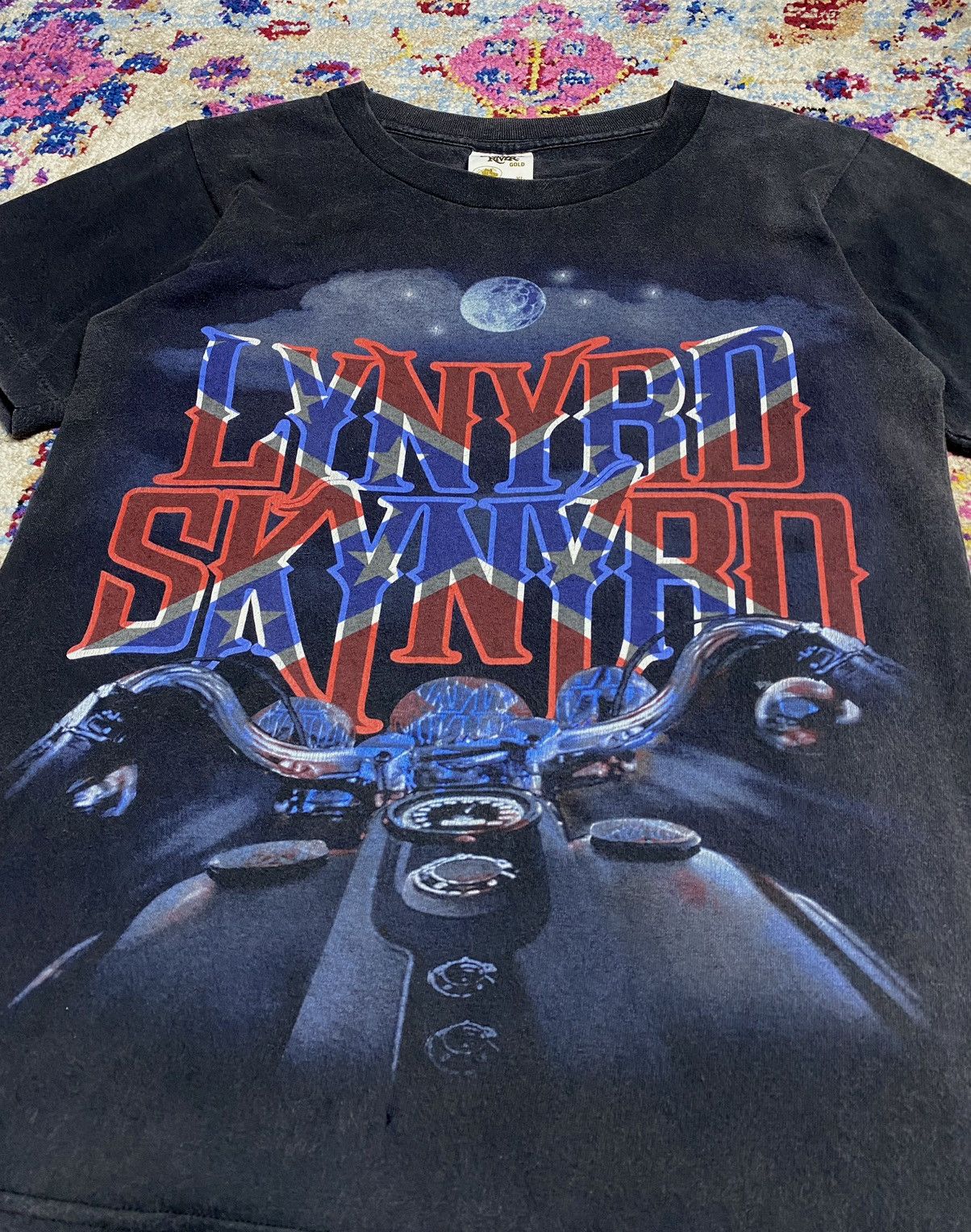 Band Tees × Vintage Vtg 90s Lynyrd Skynyrd 20 Anniversary Tour ss T Shirt Size US M / EU 48-50 / 2 - 5 Thumbnail
