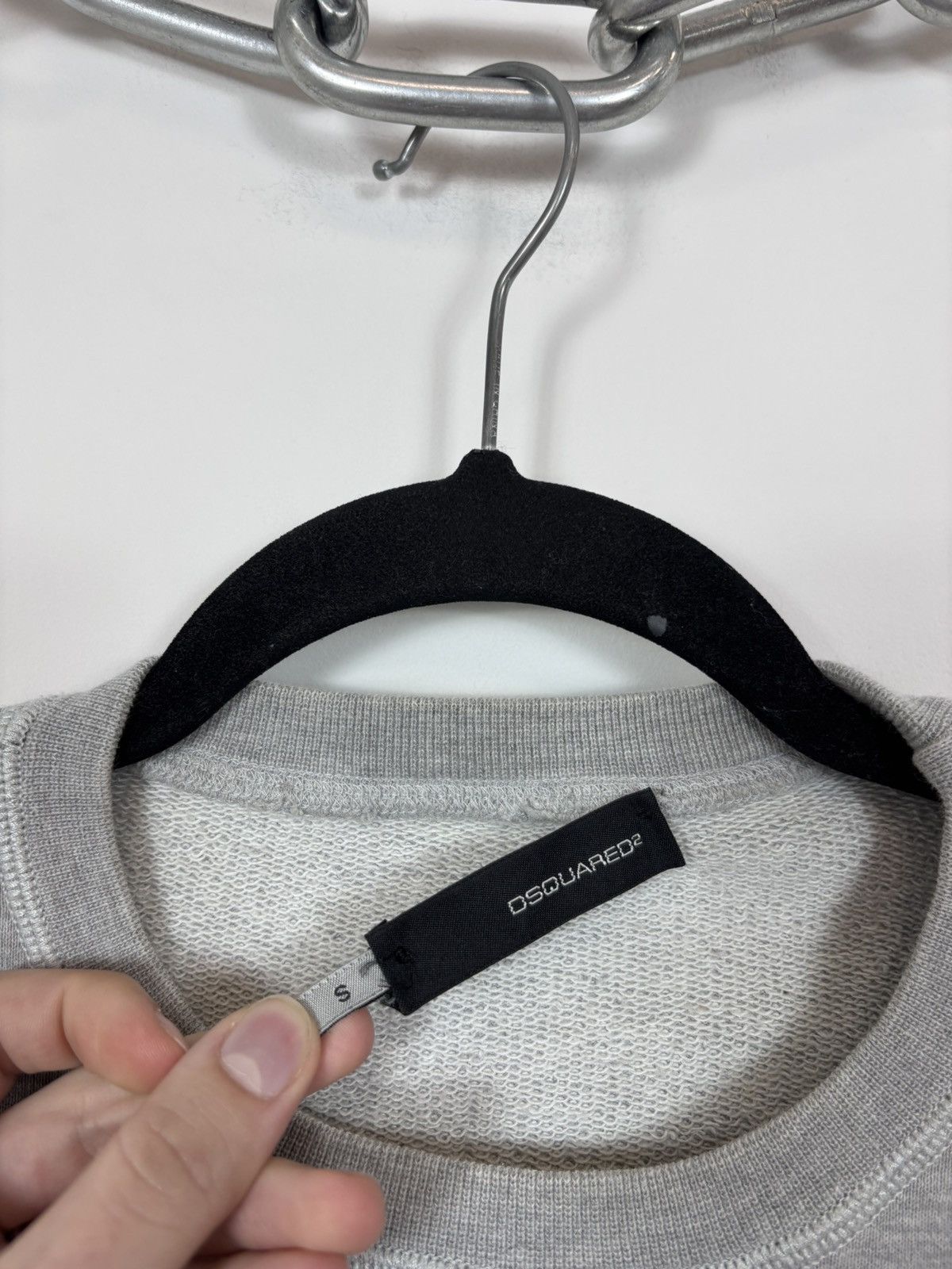 Dsquared2 Dsquared2 Men’s Basketball Street League Gray Sweatshirt Size US S / EU 44-46 / 1 - 13 Thumbnail
