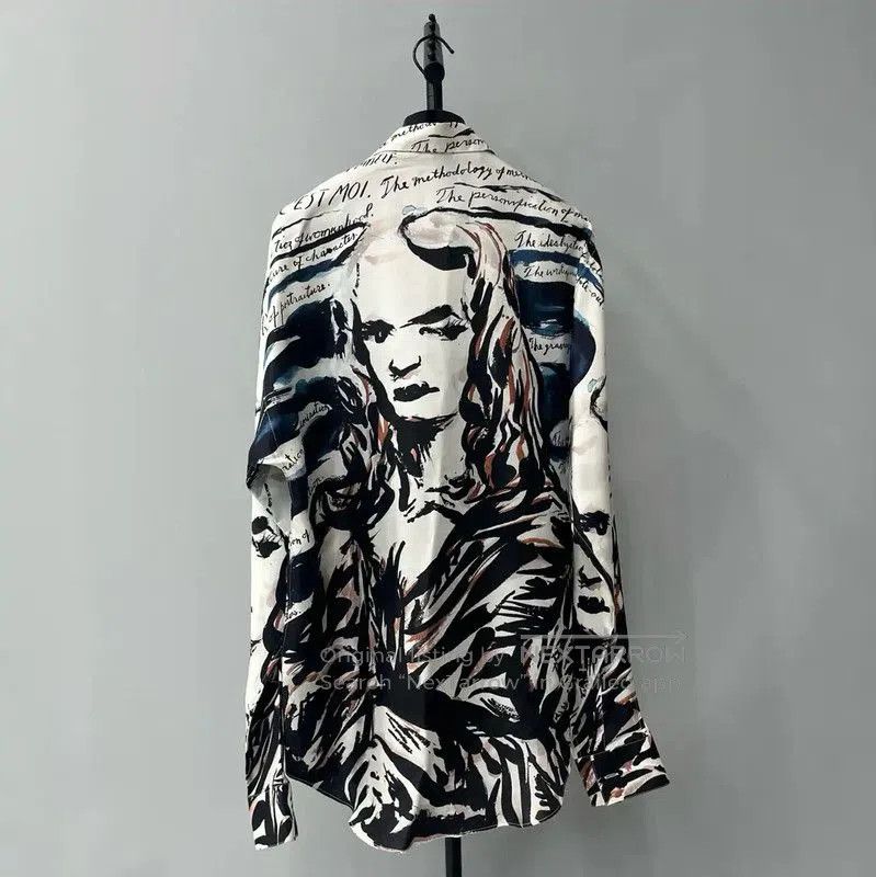Dior Dior Multi-Color Silk Long Sleeve Shirt . Size US XS / EU 42 / 0 - 2 Thumbnail