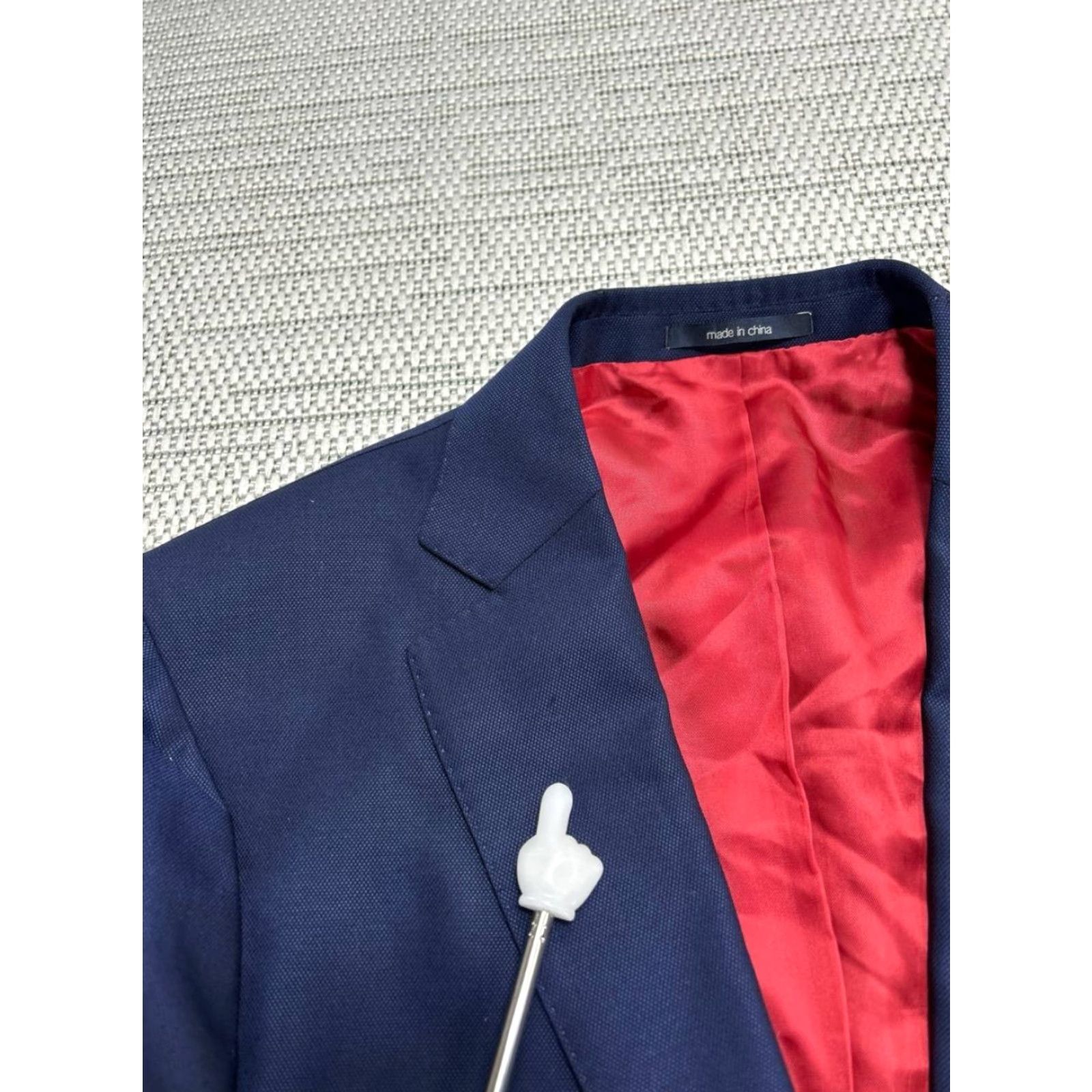 Suitsupply Suitsupply Sienna 2 Piece Suit Set Mens 38 it 38 us Blue Wool Super 130s Solid Modern 2 Piece Dress Suit Mens Size 38R - 4 Thumbnail
