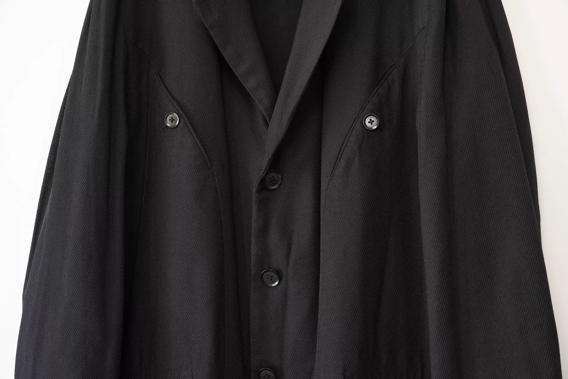 Yohji Yamamoto Yohji Yamamoto 99SS Double-Faced Blended Jacket M Size US M / EU 48-50 / 2 - 4 Thumbnail