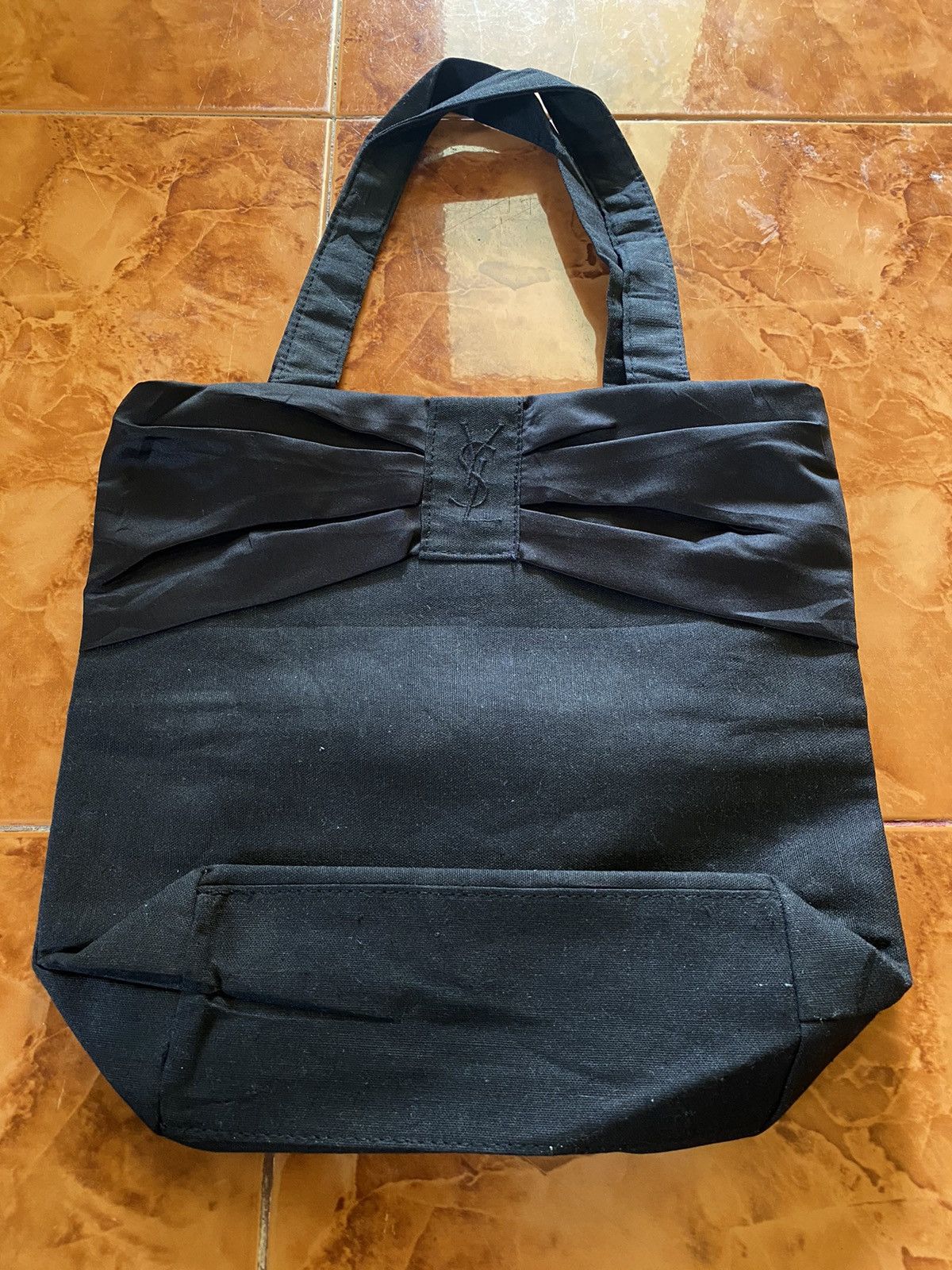 Vintage × Yves Saint Laurent Yves Saint Laurent Tote Bag 👜 Size ONE SIZE - 6 Thumbnail