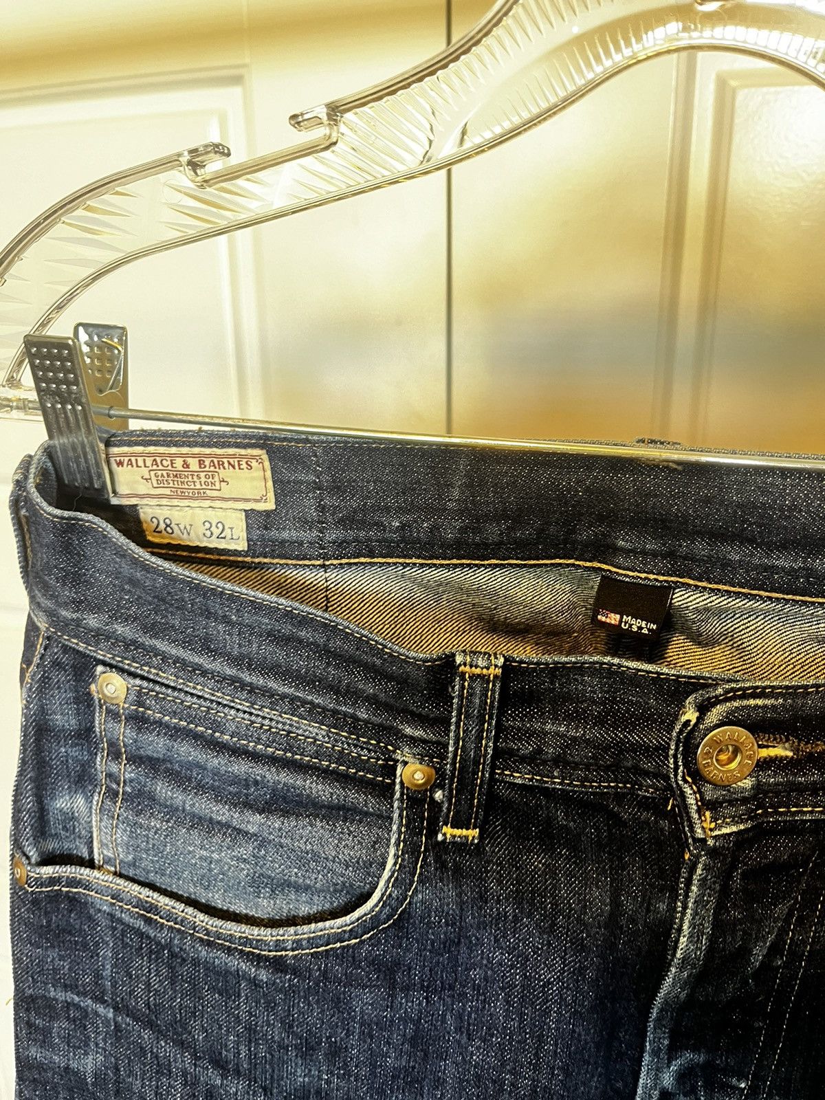 Wallace & Barnes Wallace & Barnes Slim Selvedge Denim 28x32 Size US 28 / EU 44 - 3 Thumbnail