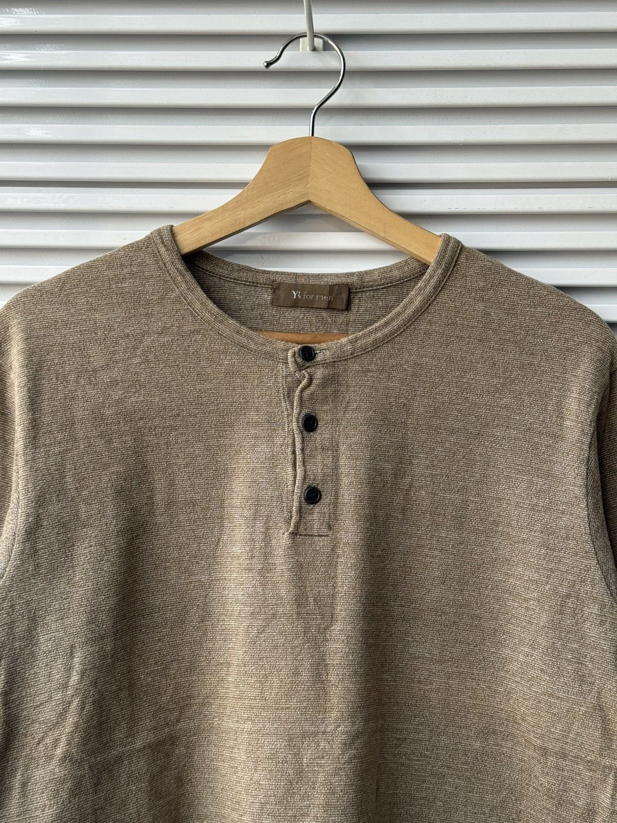 Yohji Yamamoto Y’s For Men Yohji Yamamoto Button Tees Size US M / EU 48-50 / 2 - 2 Thumbnail
