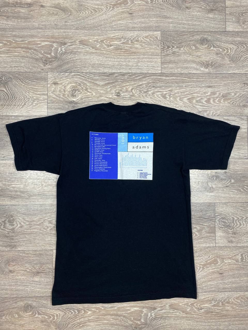 Band Tees × Vintage Vintage Bryan Adams world tour T shirt Screen Stars Tag Size US M / EU 48-50 / 2 - 4 Thumbnail