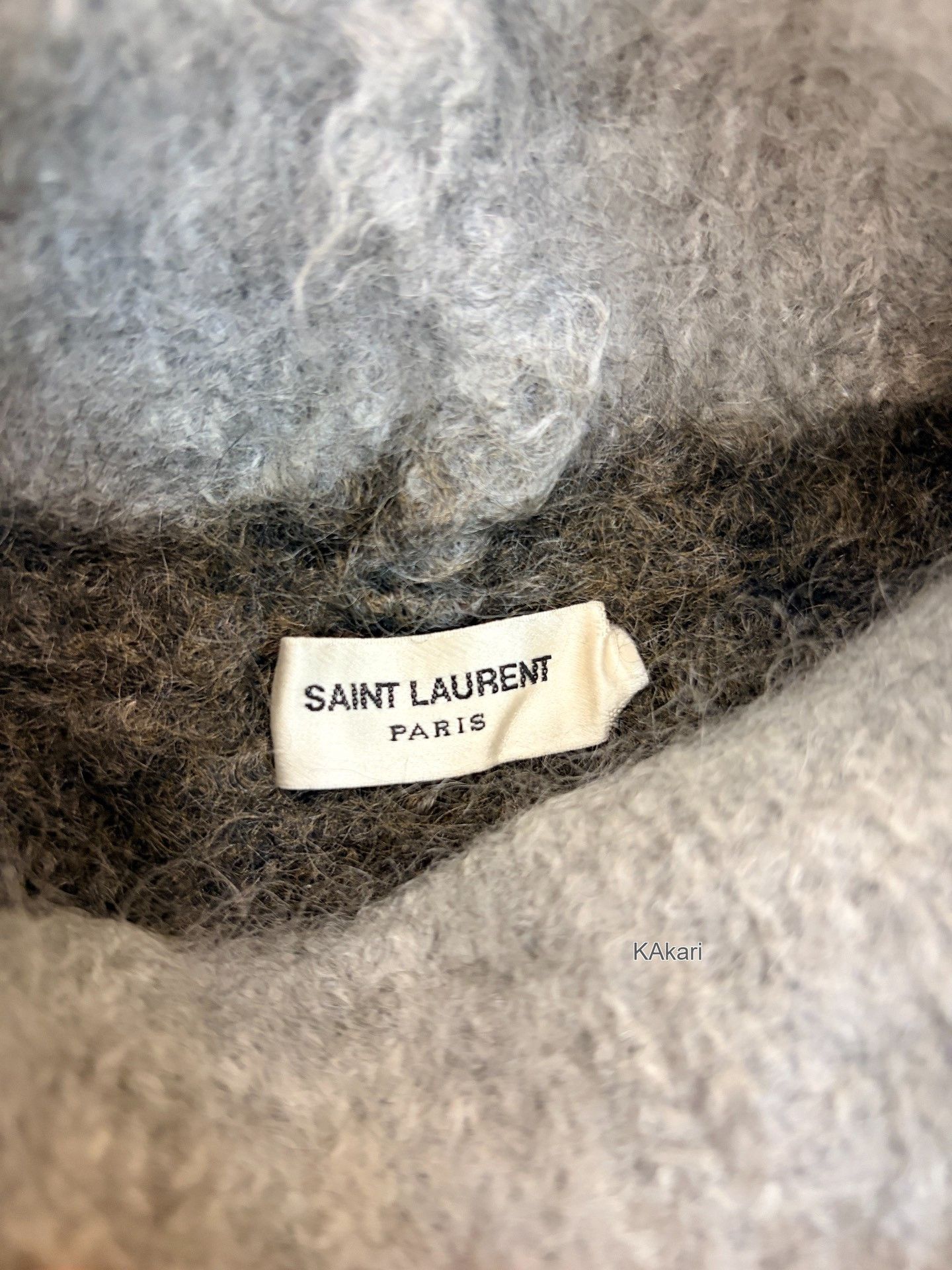 Saint Laurent Paris Saint Laurent SLP 2017 Wool Mohair Turtleneck Sweater Size US L / EU 52-54 / 3 - 3 Thumbnail