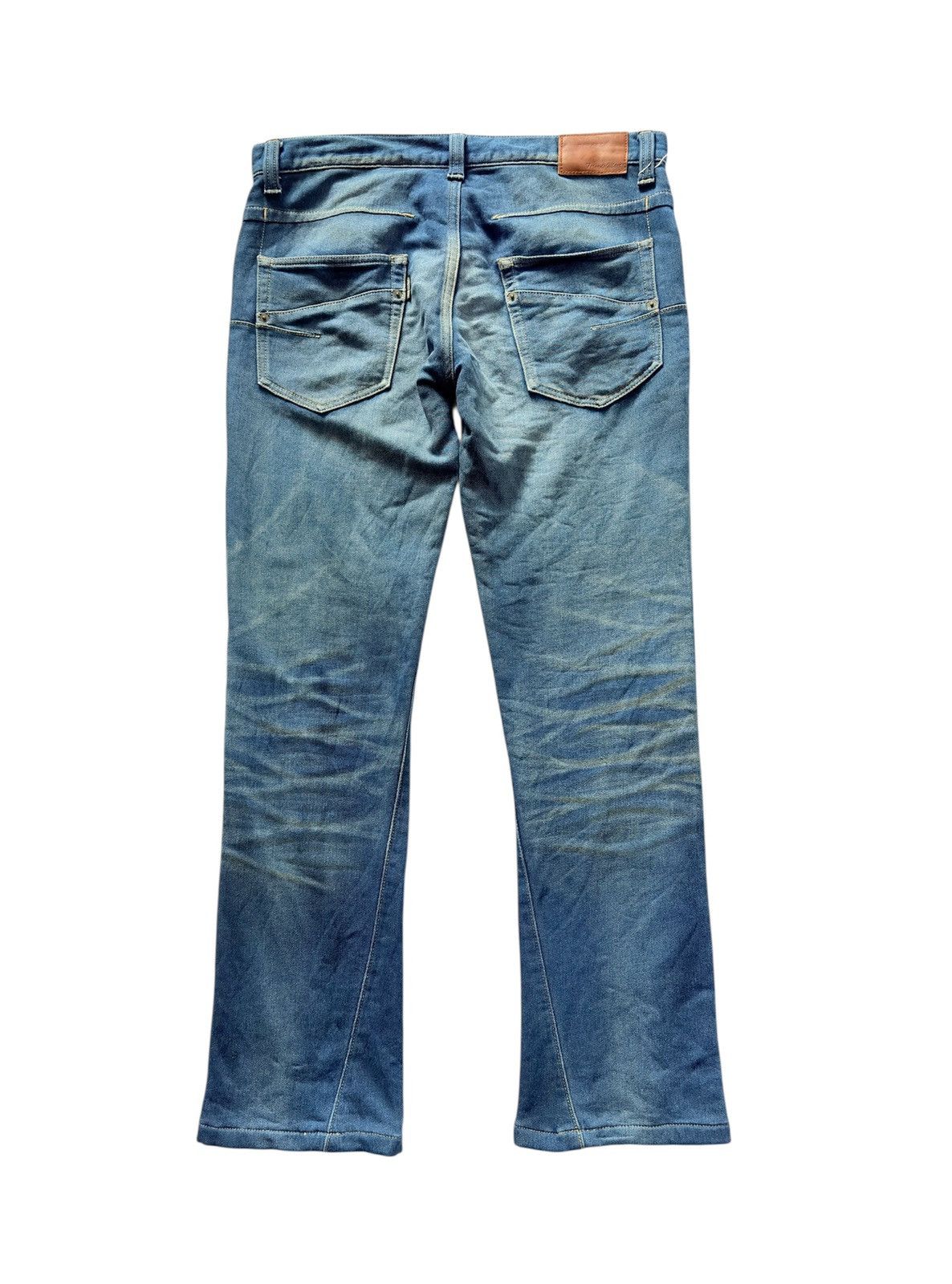 Tornado Mart ZERO BY TORNADO MART BLEACH PANTS Size US 32 / EU 48 - 2 Thumbnail