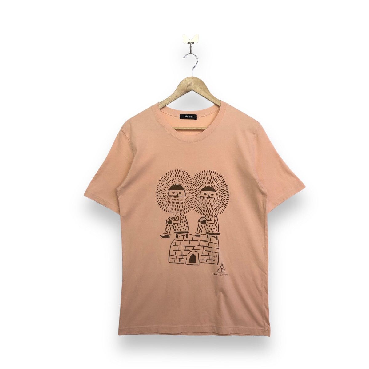 Ne-Net Ne’net By Issey Miyake X Cozy Factory Eskimo Grafiti Tshirt Size US M / EU 48-50 / 2 - 1 Thumbnail