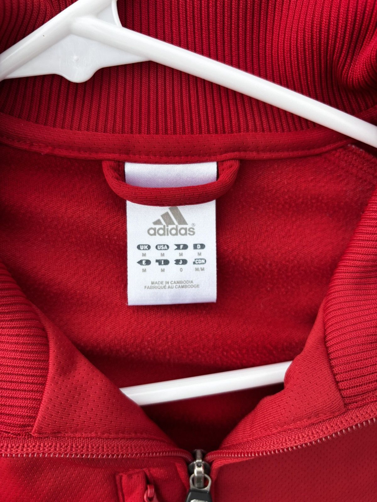 Adidas Zip up sweatshirt Size US M / EU 48-50 / 2 - 3 Thumbnail