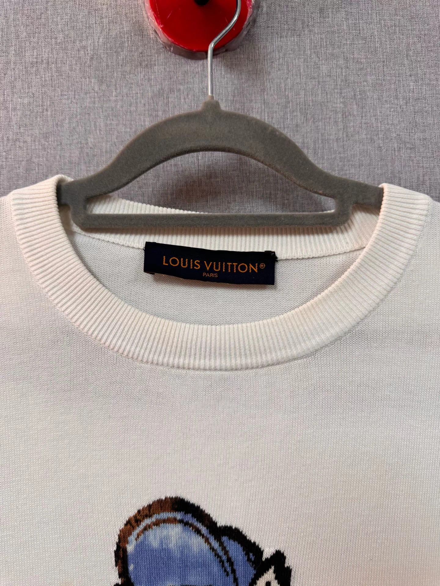 Louis Vuitton LV singing wolfman short sleeve tee M slight color fade Size US M / EU 48-50 / 2 - 4 Thumbnail