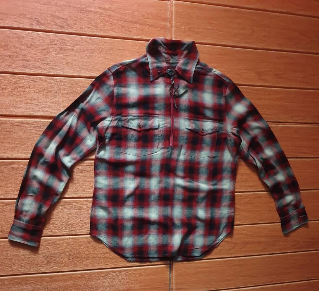 Polo Ralph Lauren 💥Polo Ralph Lauren Checkered Rayon Longsleeve shirt Size US XS / EU 42 / 0 - 5 Thumbnail