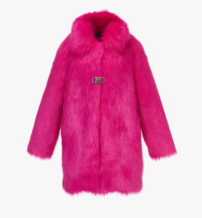 MCM o1mt1gz0126 Formative Coat In Faux Fur in Pink Size XL / US 12-14 / IT 48-50 - 1 Preview