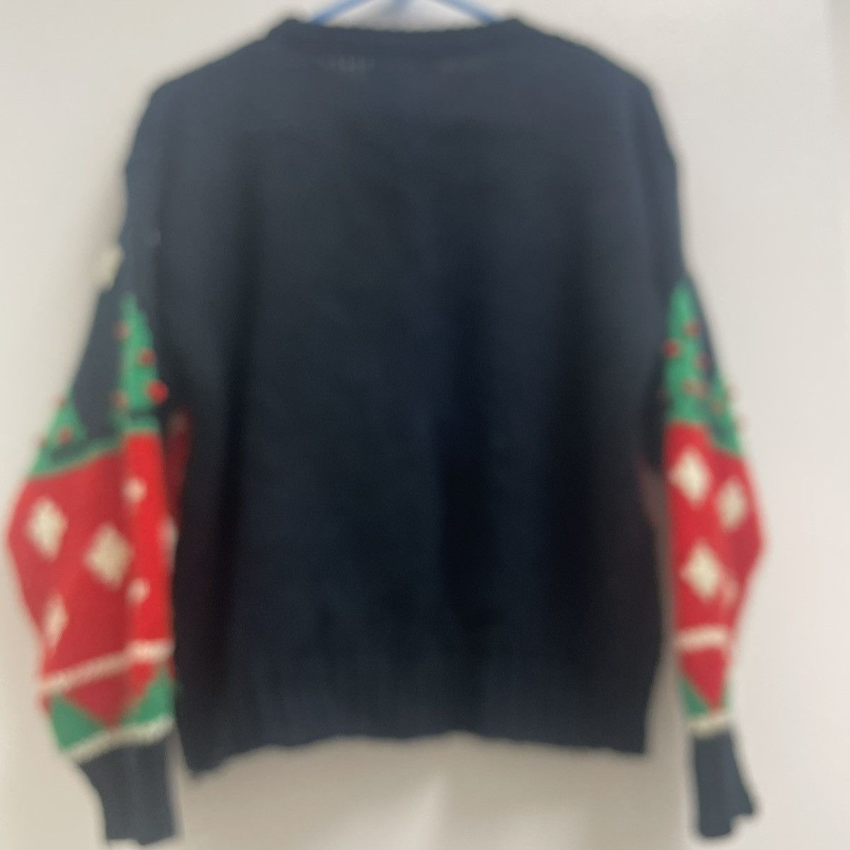 Lord & Taylor Retro Holiday Knit Cardigan. Cozy Christmas Tree Sweater. M Size M / US 6-8 / IT 42-44 - 3 Thumbnail