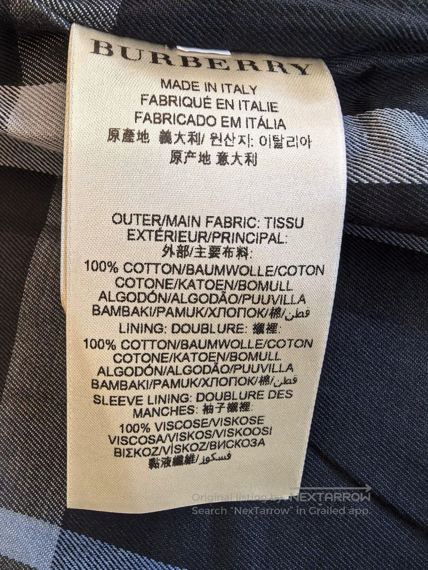 Burberry Burberry Men's Trench Coat in Black. Size US M / EU 48-50 / 2 - 5 Thumbnail