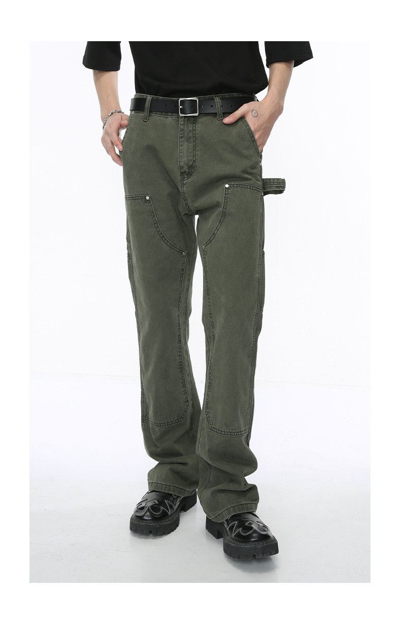 Japanese Brand × Jean Vintage trend washed multi-pocket cargo jeans Size US 32 / EU 48 - 1 Thumbnail