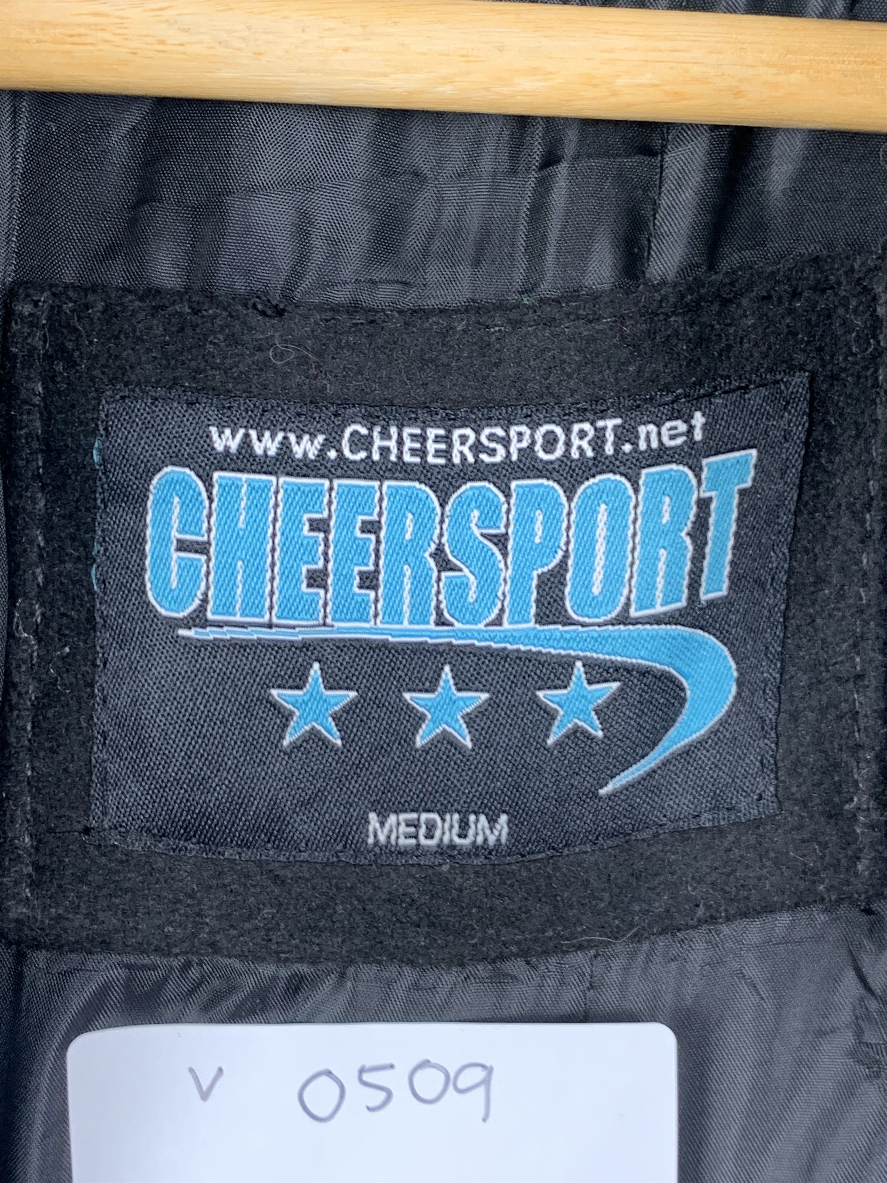 Vintage Vintage 90s Cheersport Sleeve Leather Varsity Jacket V0509 Size US M / EU 48-50 / 2 - 10 Thumbnail