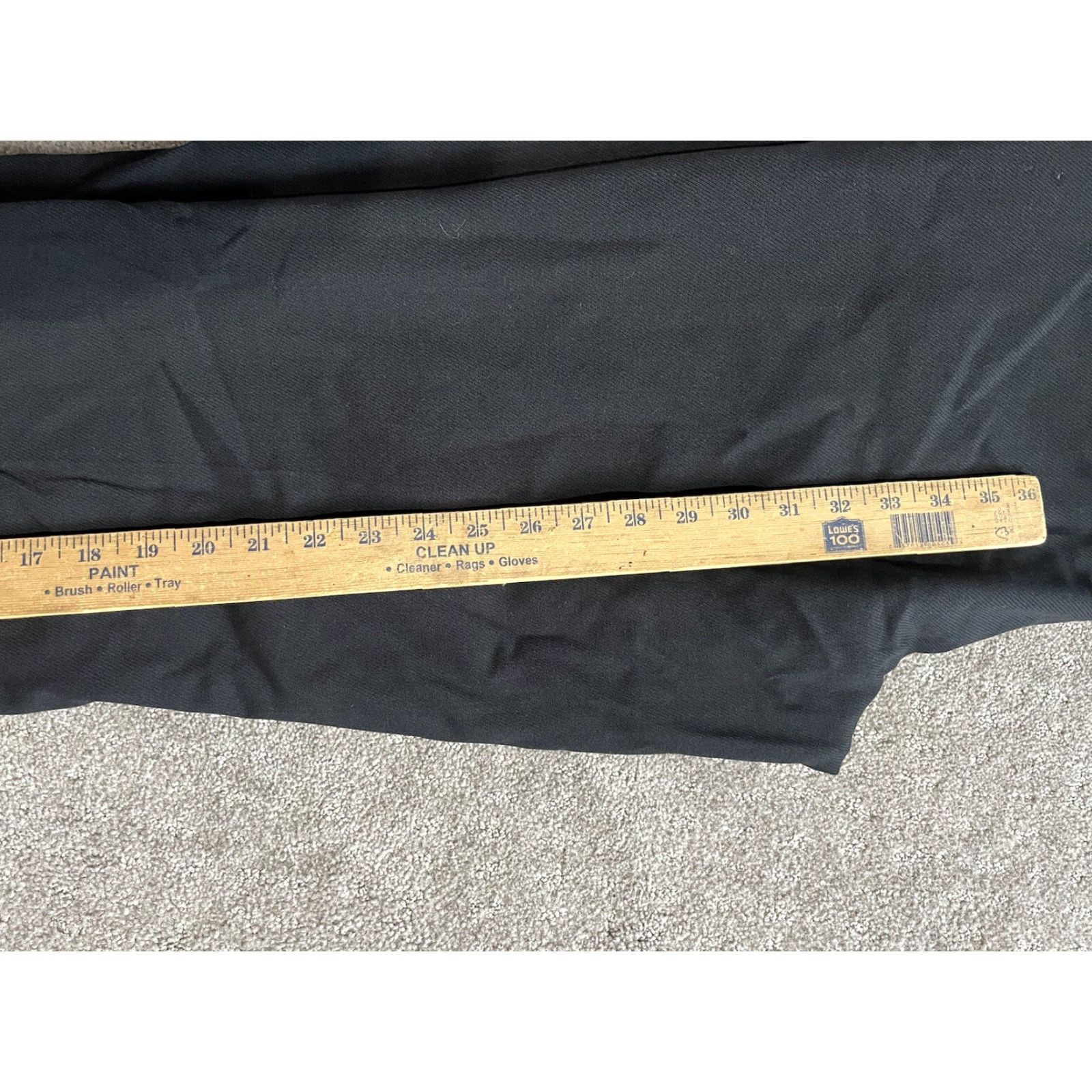 Vintage VINTAGE Ted Baker London Dress Pants Straight Front Wool Men 36x33 Black, Ted Baker London, Dress Pants, Regular, 36x33, Black, Mens Size US 36 / EU 52 - 6 Thumbnail