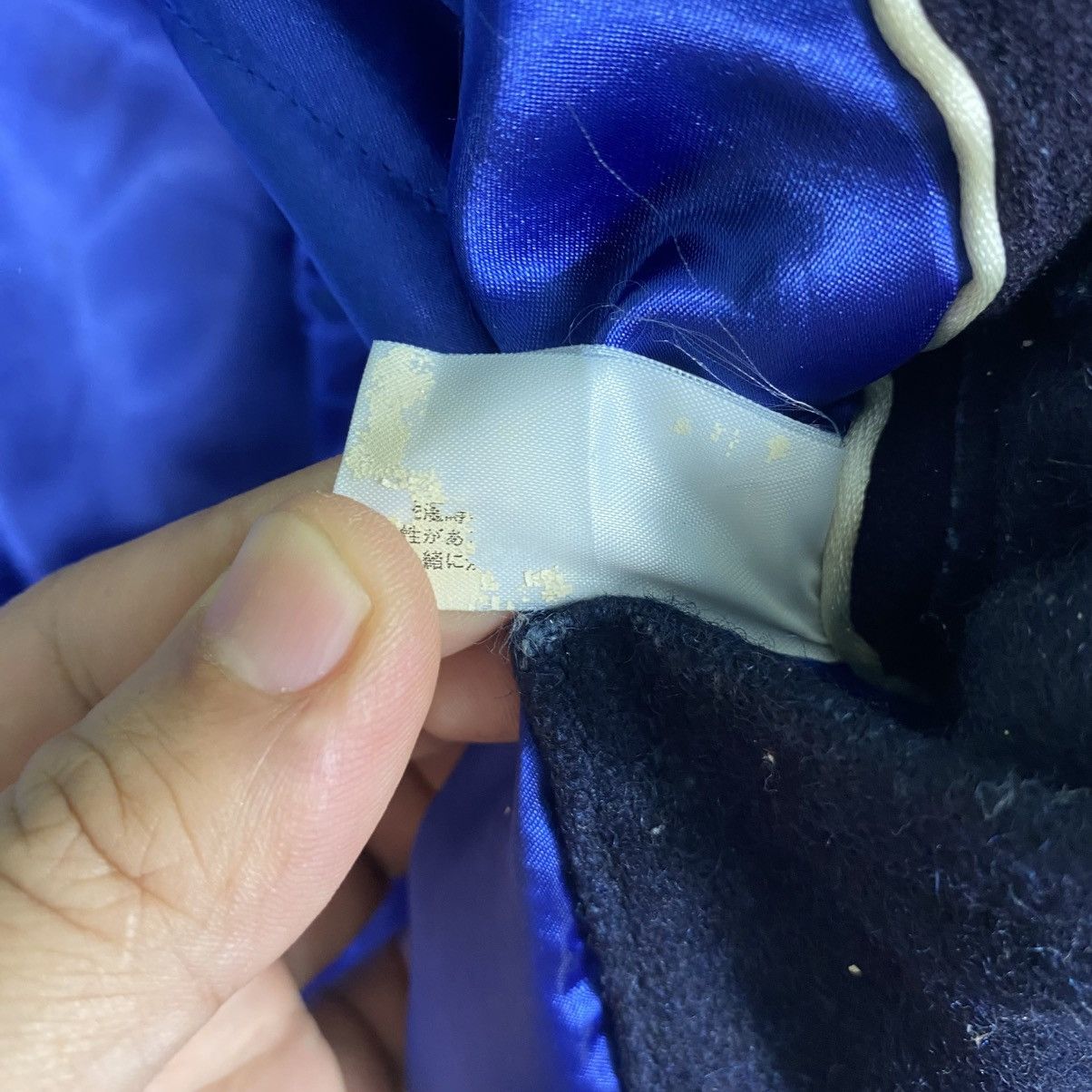 Blue Blue Japan × Indigo × Japan Blue Vintage Blue Blue H.Ranch Market Indigo MA-1 Wool Zipper Size US M / EU 48-50 / 2 - 9 Thumbnail