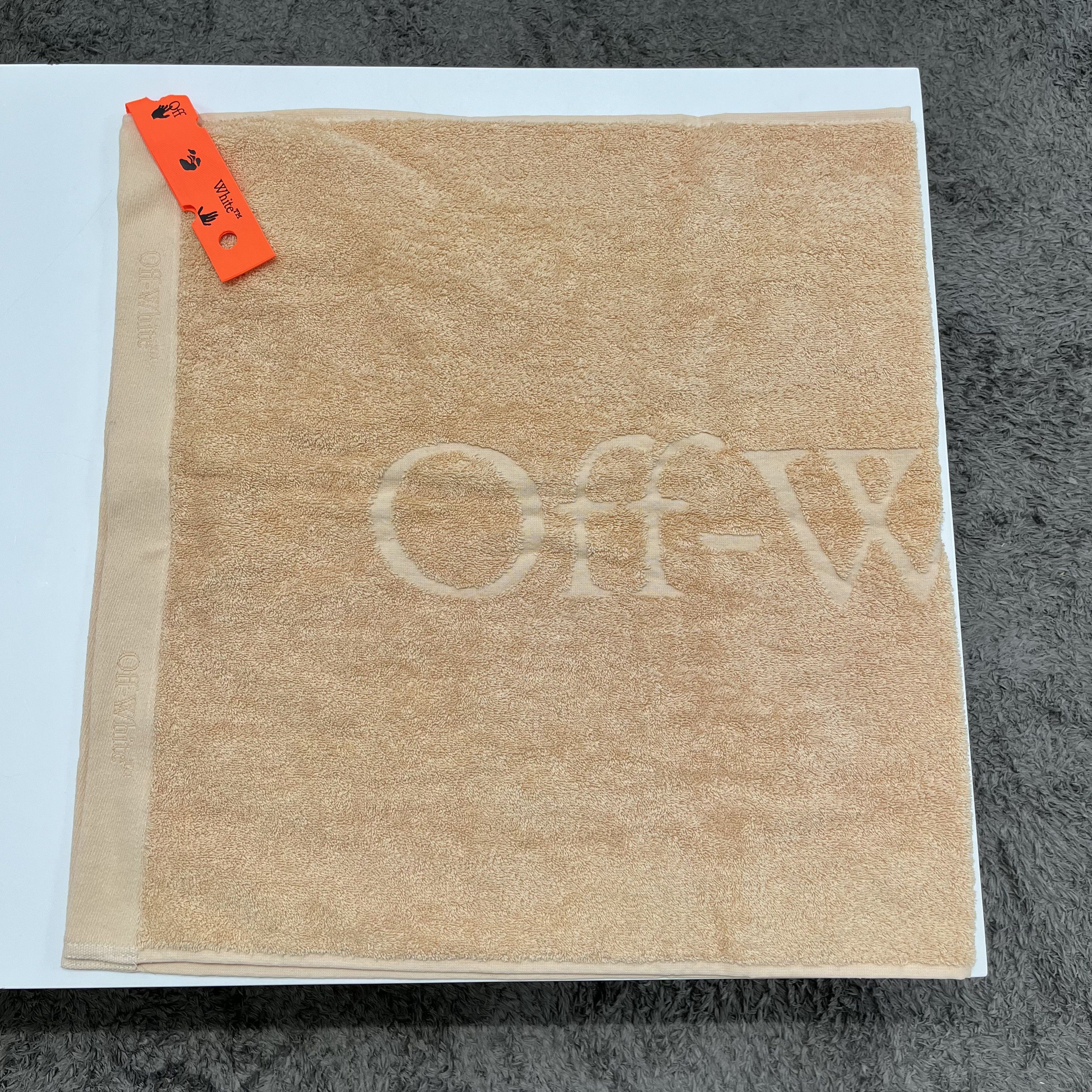 Off-White Off-White Bookish Logo-Jacquard Set Of Two Towels Size ONE SIZE - 2 Thumbnail