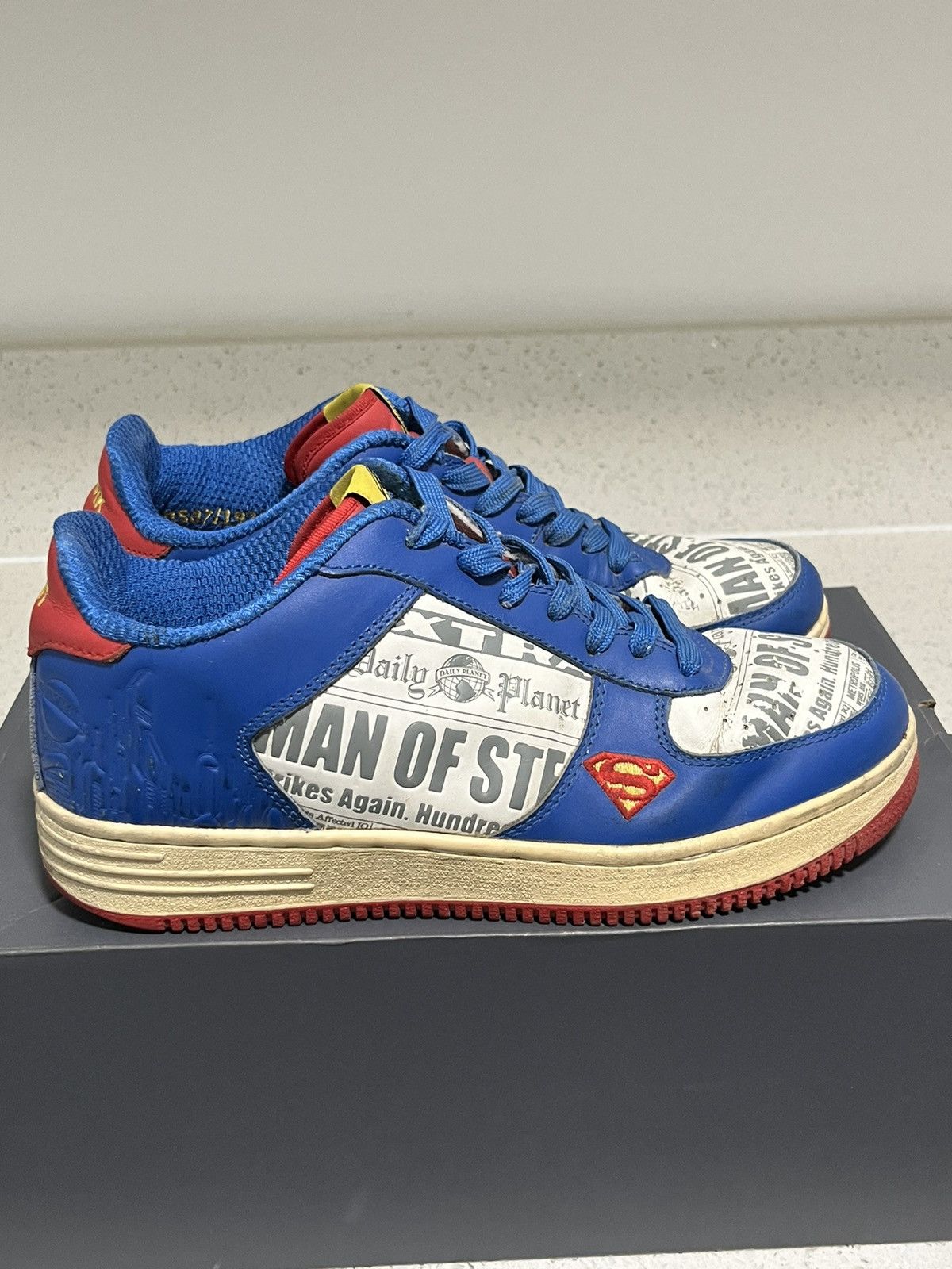 Marvel Comics Limited Soles Superman Size 8 Mens NM & Numbered (Only 1938) Size US 8 / EU 41 - 3 Thumbnail
