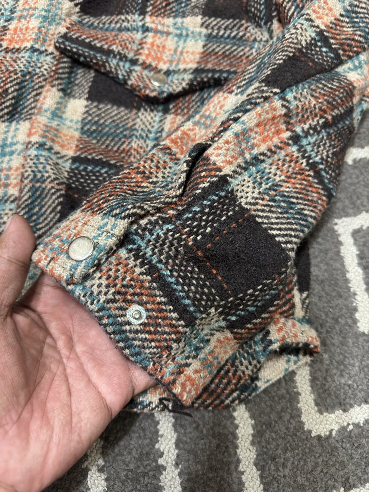 Japanese Brand Slip Line Kapital Style Tweed jacket Size US M / EU 48-50 / 2 - 3 Thumbnail