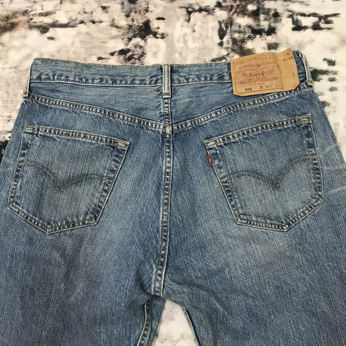 Levi's Vintage Clothing Vintage Levis 501 Button Up Distressed Denim Jeans Short Size US 32 / EU 48 - 8 Thumbnail