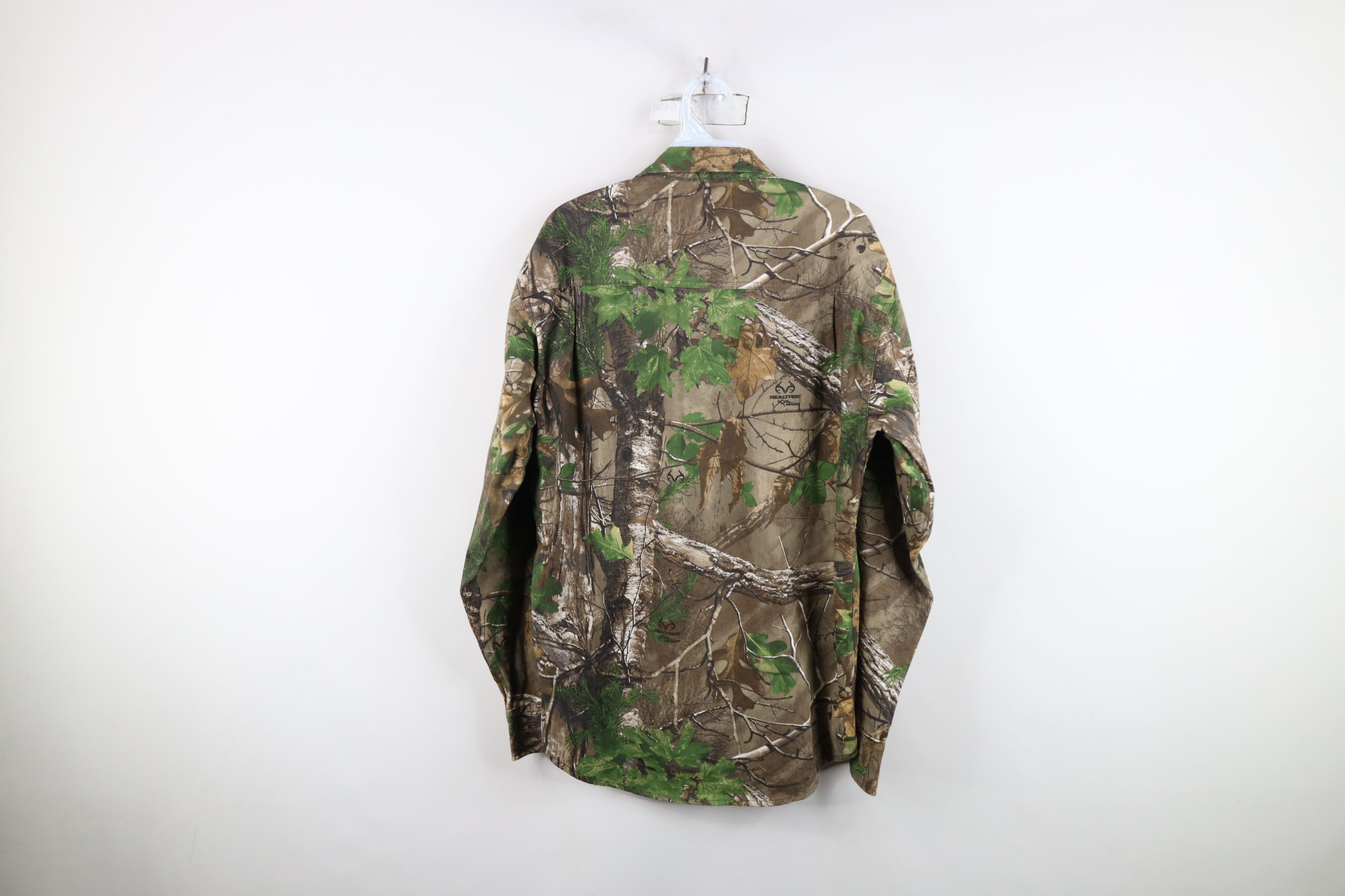 Cabelas Deadstock Vintage Y2K Cabelas Camouflage Twill Button Shirt Size US S / EU 44-46 / 1 - 11 Thumbnail