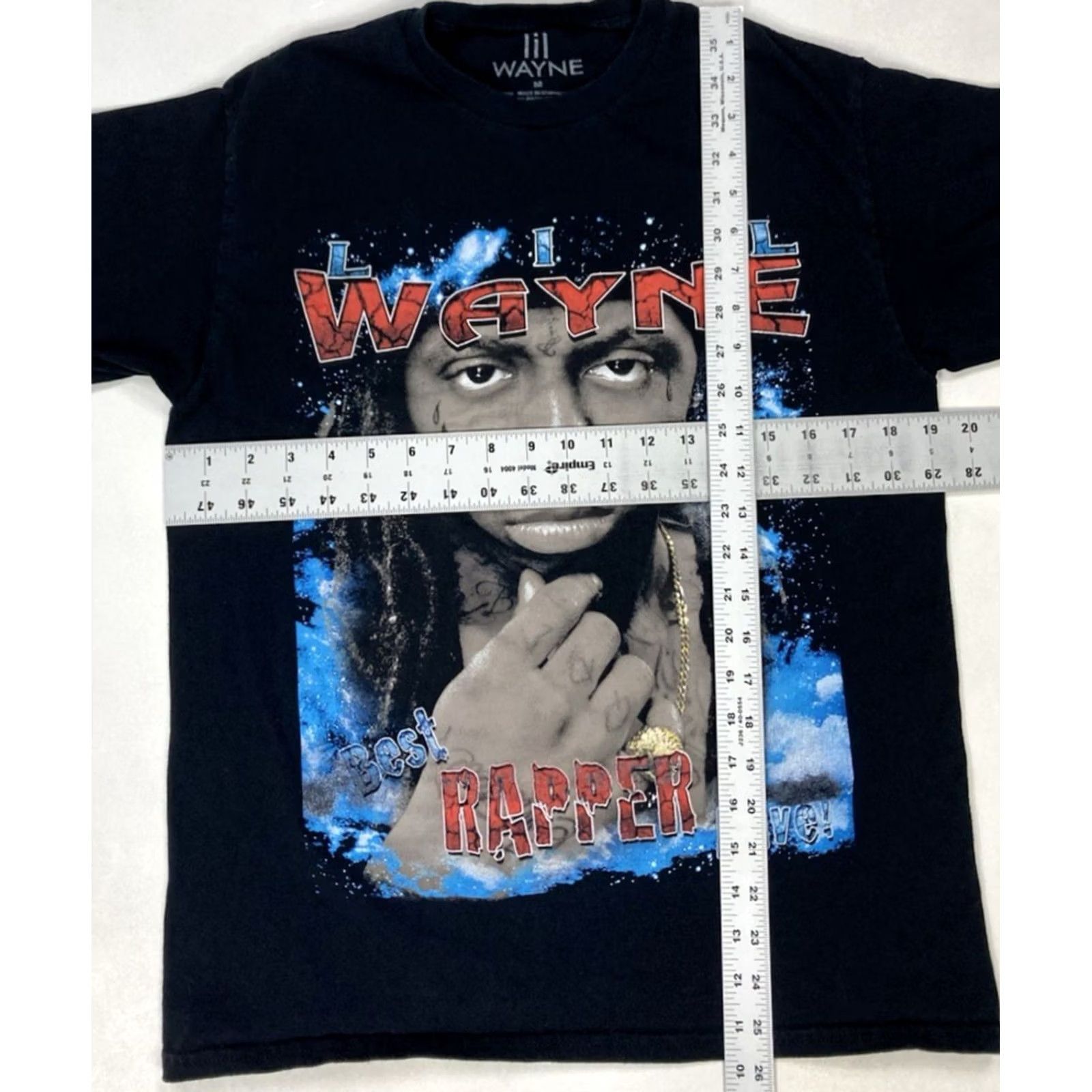 Vintage Lil Wayne Best Rapper Alive Graphic T-shirt Women Medium Black Rap Music Shirt Size M / US 6-8 / IT 42-44 - 5 Thumbnail