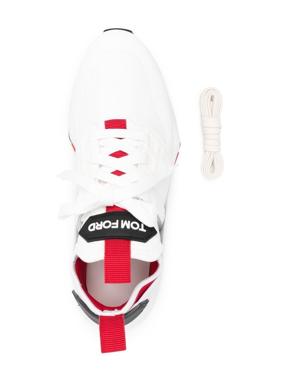 Tom Ford o1w1db11224 J1100 Low-Top Sneakers in White Size US 15 / EU 48 - 4 Thumbnail