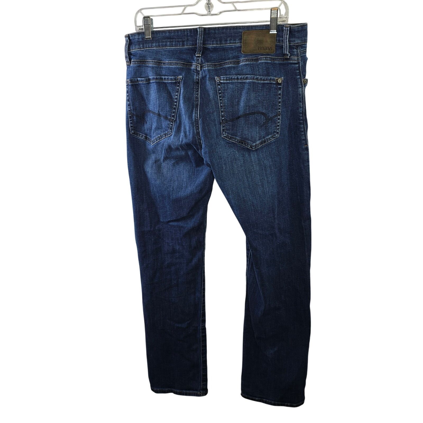 Mavi Mavi Zach Straight Leg Blue Denim Jeans 33/32 Actual 34/30 Size US 33 - 8 Thumbnail