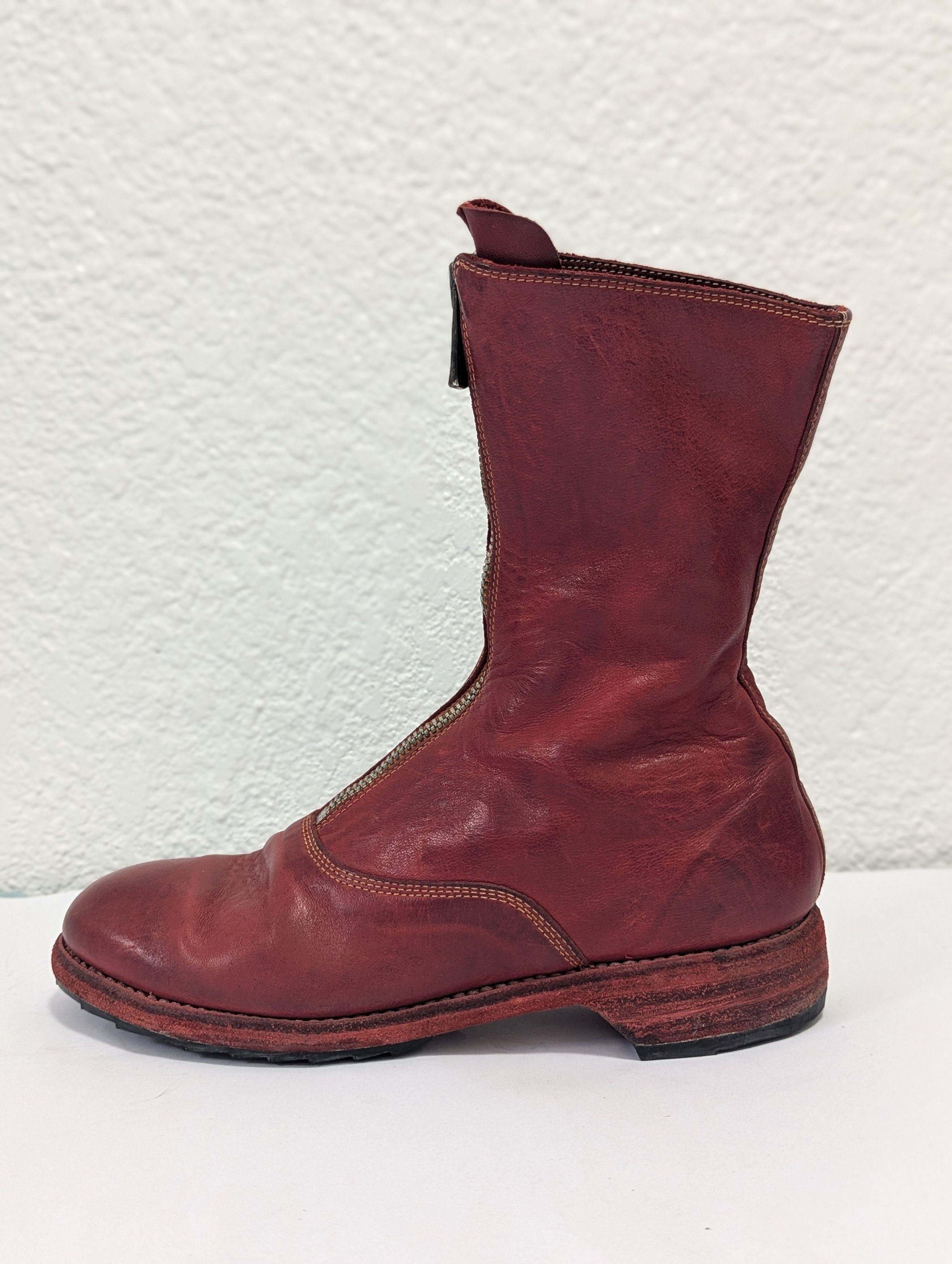 Guidi Guidi 310 Front-zip Soft Horse Leather Boots Size US 6 / IT 36 - 3 Thumbnail