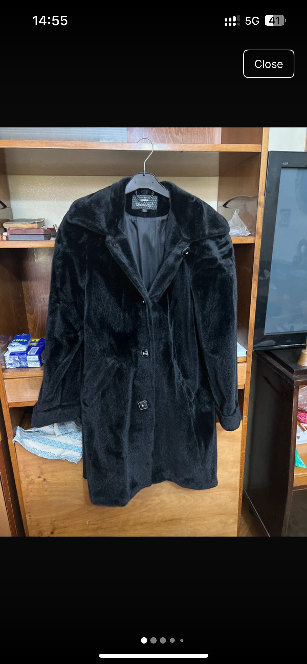 Other Luxury Cashmere Blend Winter Coat | Soft Polished Wool Size M / US 6-8 / IT 42-44 - 1 Thumbnail