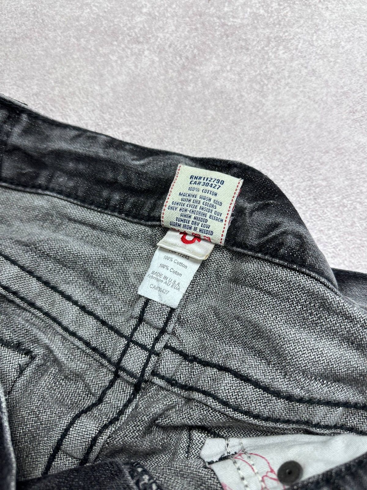 True Religion Vintage True Religion Rocco Baggy Jeans Rare 36 Straigth Size US 36 / EU 52 - 9 Thumbnail