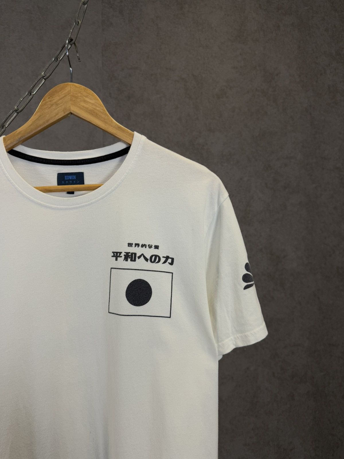 Edwin × Japanese Brand Edwin Indigo Japanese designer tee Size US L / EU 52-54 / 3 - 3 Thumbnail