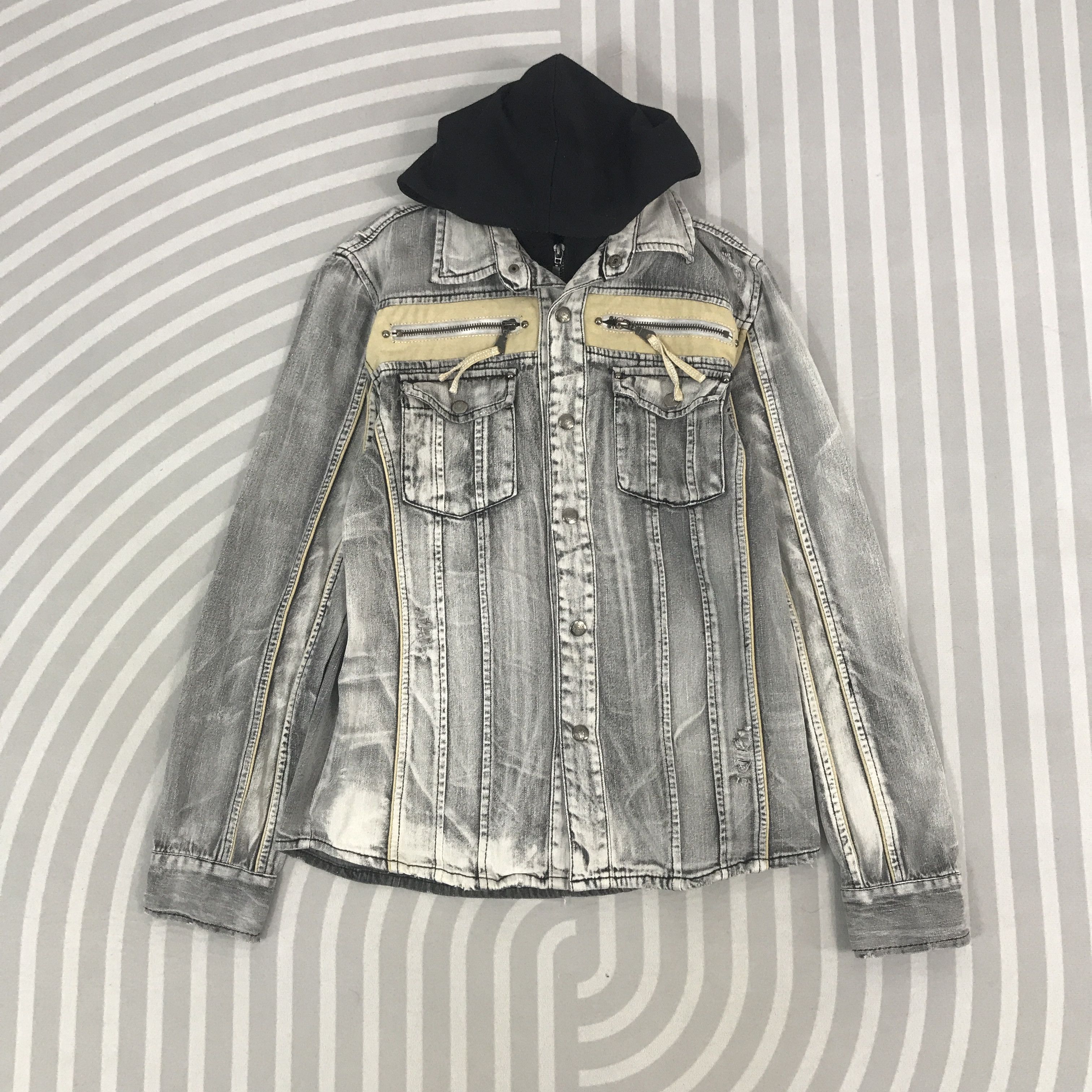 In The Attic × Vintage Vintage In the attic Homme distressed Jacket Size US L / EU 52-54 / 3 - 1 Thumbnail