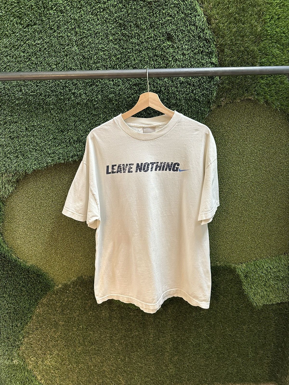 Nike × Vintage Vintage Nike Leave Nothing Spellout T-shirt Size XL Size US XL / EU 56 / 4 - 1 Thumbnail