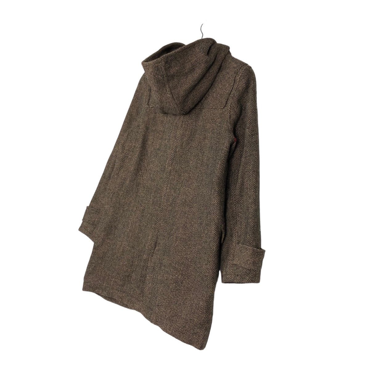 Harris Tweed 📌VINTAGE LONG JACKET WOOL HARRIS TWEED Size US M / EU 48-50 / 2 - 17 Thumbnail